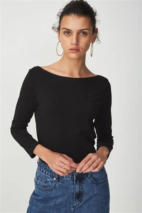 a miu miu white button-down and black boatneck top|Miu Miu Boat Neck Tops for Women .